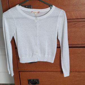 Cropped Thin Cardigan